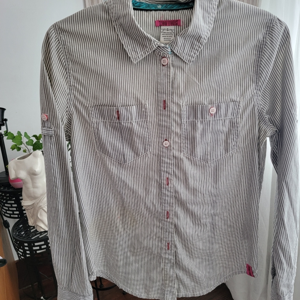 Zoo York striped button down